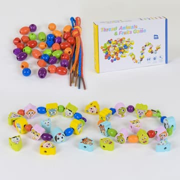 Дерев'яна шнурівка - розумне та веселе проведення часу