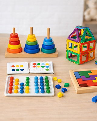 Іграшки для розвитку логіки у дітей