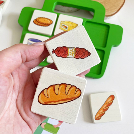 Детская развивающая игра  Супермаркет Logosvit