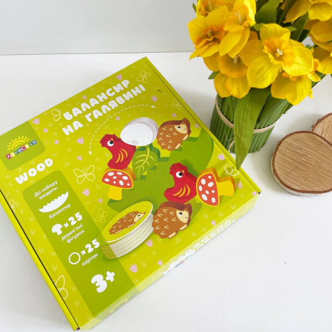 Дитяча розвиваюча гра балансир На галявині Logosvit