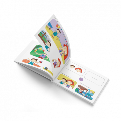 Емоції, книга для розвитку дітей з аутизмом. DyvoGra