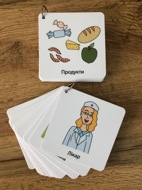 Картки для комунікації при порушеннях мовлення (укр) ТМ DyvoGra