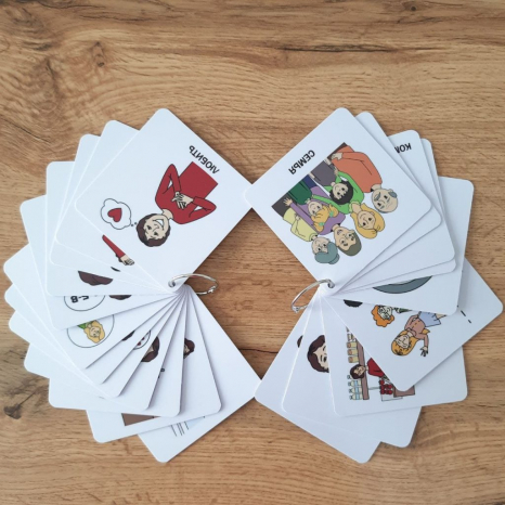 Картки для комунікації при порушеннях мовлення (укр) ТМ DyvoGra