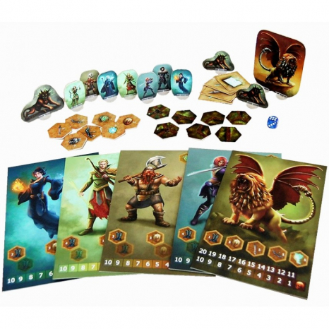 Настільна гра "Ліс. Легенда про Мантикору" 4820172800057 Bombat game