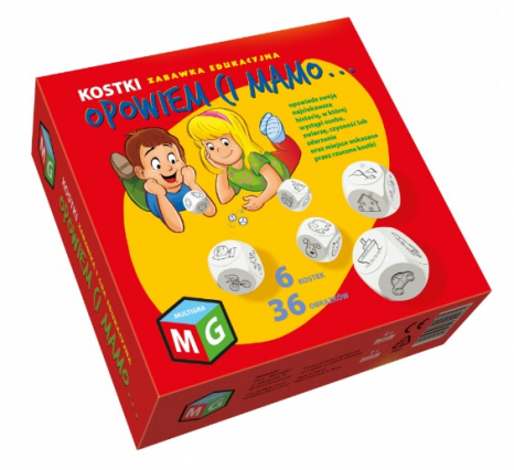 Дидактична розвиваюча гра "Кубики історії" Розповім тобі мама