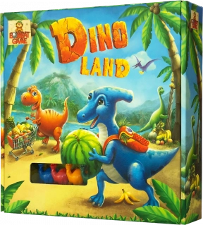 Дитяча настільна гра квест Dino land  Діно ленд  Bombat game 4820172800224