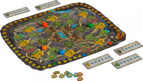 Детская настольная игра - квест Dino land Дино Ленд Bombat game 4820172800224