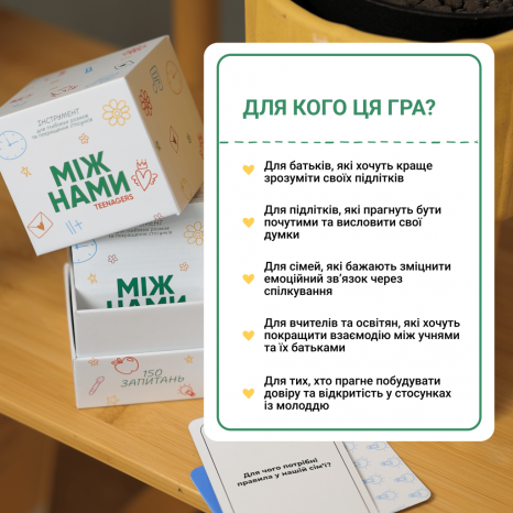 Карточная игра "Между нами Teenagers". MemoGames (150 карточек с вопросами)