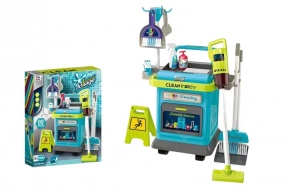 Набір прибиральника 008-206 на батарейках,з світлом,звуком,пилососом, аксесуарими,в коробці р.49x39x10,5 см