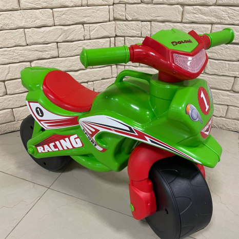 Мотоцикл 0138/50 "Sport" зелений DOLONI