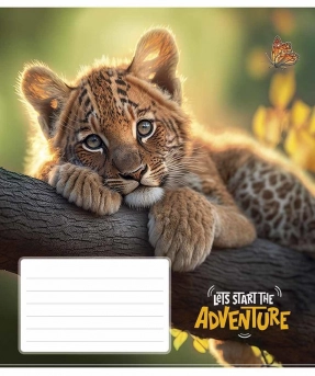 Учнівський зошит 18 аркушів лінія Школярик 3291 ВД-лак (ціна за 1 штуку)