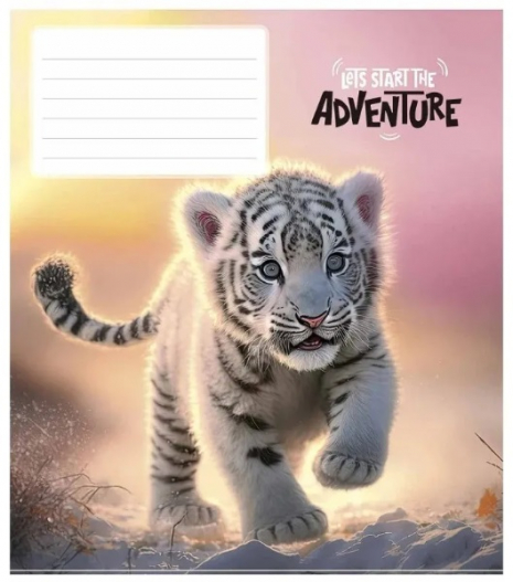 Учебная тетрадь 18 листов линия Школярик 3291 ВД-лак (цена за 1 штуку)