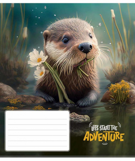 Учебная тетрадь 18 листов линия Школярик 3291 ВД-лак (цена за 1 штуку)