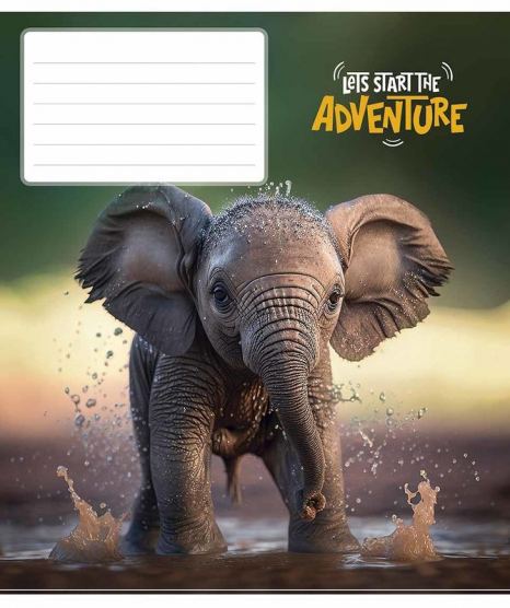 Учнівський зошит 18 аркушів лінія Школярик 3291 ВД-лак (ціна за 1 штуку)