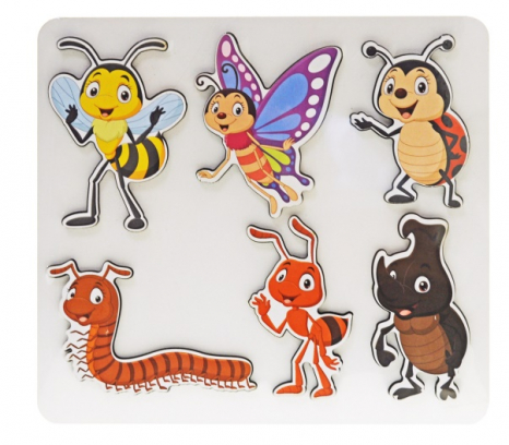 Дерев'яна рамка - вкладка Комахи