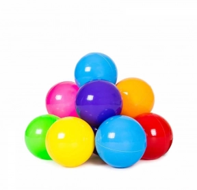 Шарики для сухого бассейна мягкие 30 шт по 9см,  0269