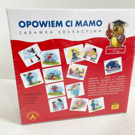Дидактича гра на складання історій Розповім тобі мамо 1частина, 0370