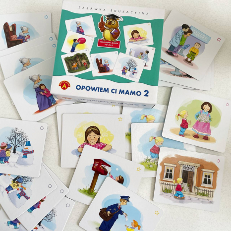 Дидактича гра на складання історій Розповім тобі мамо 2частина, 0380