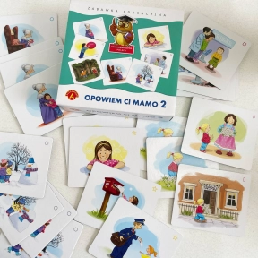 Дидактича гра на складання історій Розповім тобі мамо 2частина, 0380