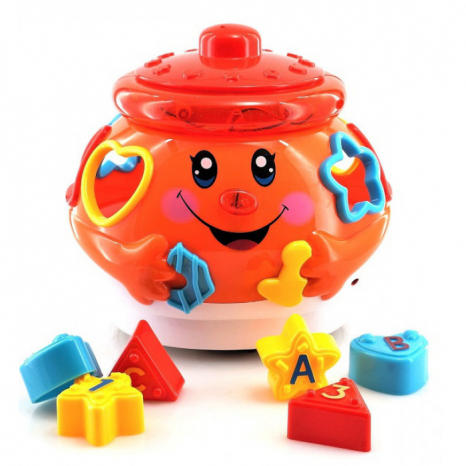 Гра - сортер "Веселий Горщик" (рос. мовою) Limo Toy. 0915