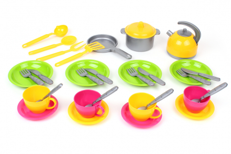 Дитяча кухня із посудом №8, Технок