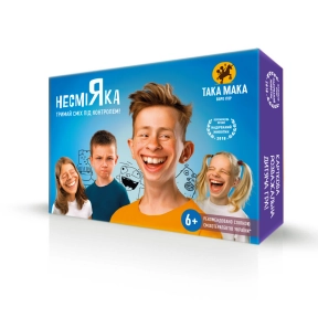 Настільна гра "НесміЯка 6+" від Така Мака. 10001-UA