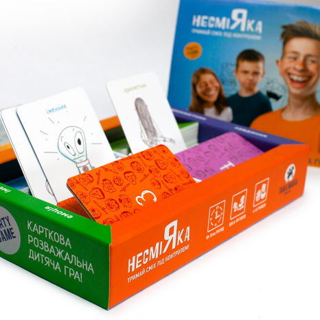 Настольная игра "НесмеЯка 6+" от Така Мака. 10001-UA