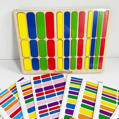 Игра Дидактические палочки третий уровень Познавалка Poznavalka