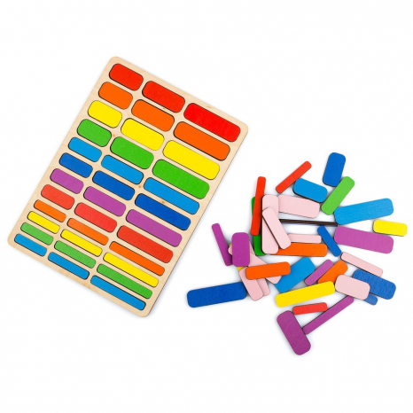 Игра Дидактические палочки третий уровень Познавалка Poznavalka