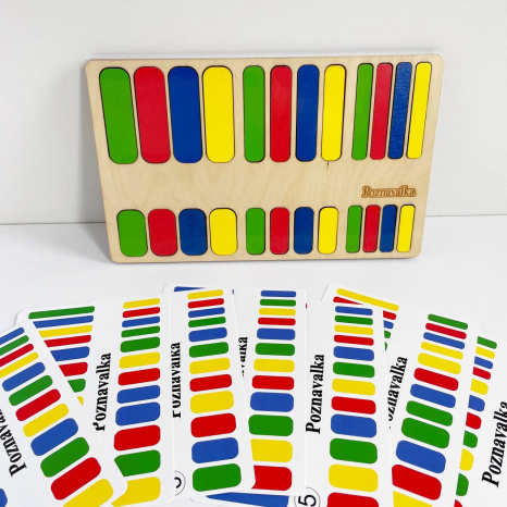 Игра Дидактические палочки второй уровень Познавалка Poznavalka