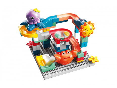 Конструктор з великих деталей краб-гірка 152 деталей 10042