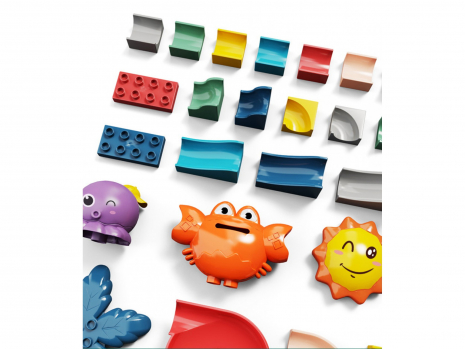 Конструктор з великих деталей краб-гірка 152 деталей 10042