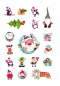 Новогодние наклейки Christmas Sticker book. Ёлочка