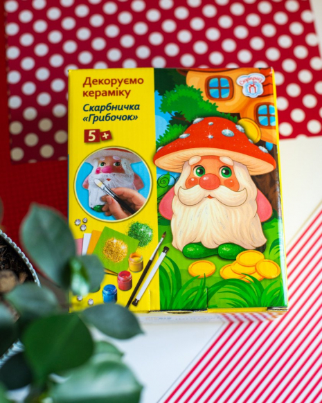 Набір для творчості.Скарбничка Грибочок 10100765У