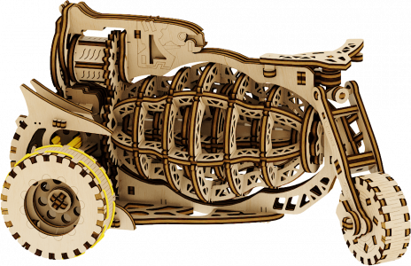 Дерев'яний конструктор Механічна машина Старбайк Mr. Playwood 10104