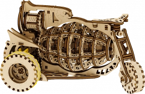 Дерев'яний конструктор Механічна машина Старбайк Mr. Playwood 10104
