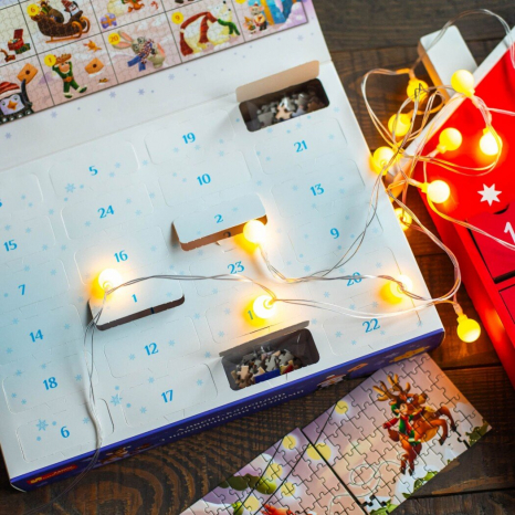 Адвент-календарь. Пазлы 10152076У