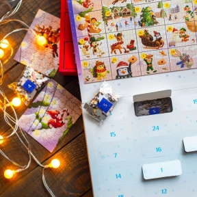 Адвент-календарь. Пазлы 10152076У