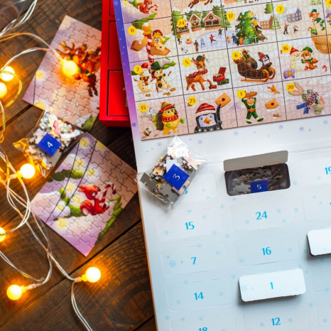 Адвент-календарь. Пазлы 10152076У
