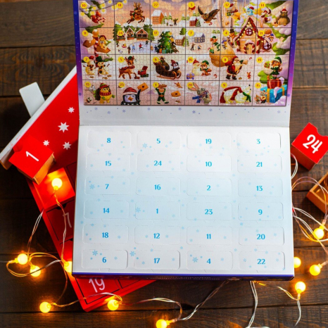 Адвент-календарь. Пазлы 10152076У