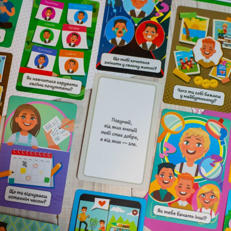 Психологическая игра для занятий с детьми Познай себя! 10156043У Ранок