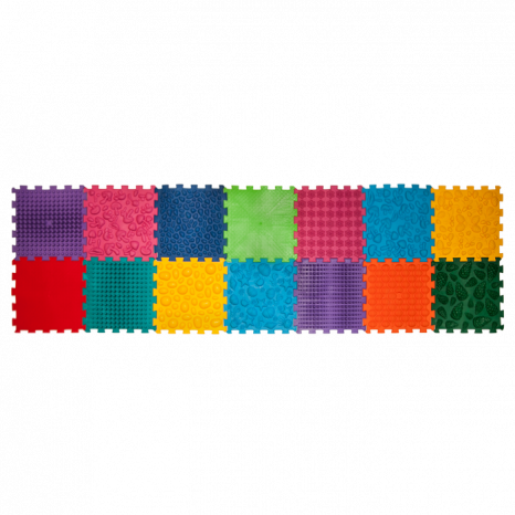 Коврик массажный Ортек Мега Микс Пазлы 14 элементов