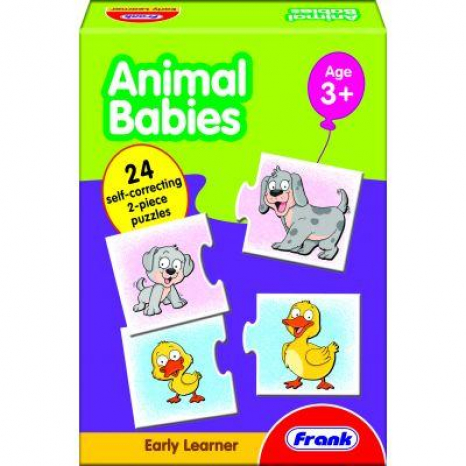 Навчальний картонний пазл Діти тварин  / Animal babies 10305 Frank