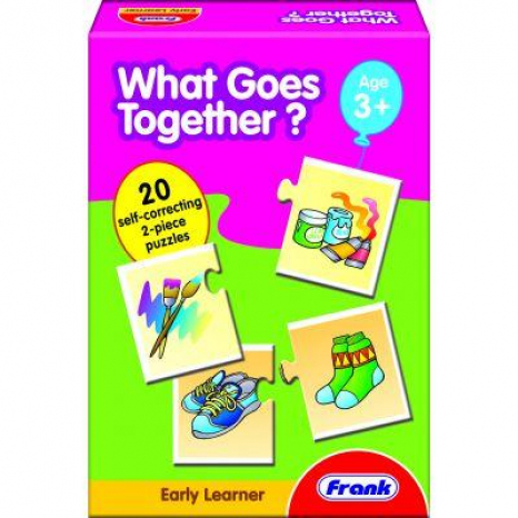 Навчальний картонний пазл Що до чого підходить /  What goes together 10314 Frank