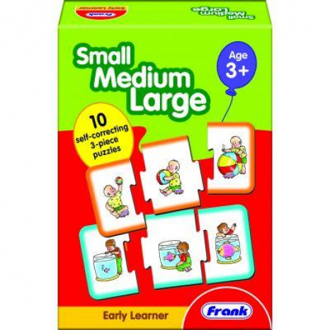 Картонний пазл Маленький, середній, великий // Small, medium, large 10347 Frank