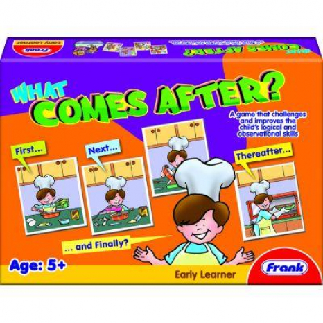 Навчальний картонний пазл Склади історію Що за чим йде What comes after 10380 Frank
