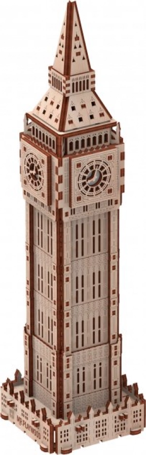 Дерев'яний конструктор  Біг-Бен механічна 3D-модель Mr. Playwood 10407
