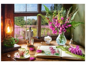 Пазли картонні 1000 елементів Натюрморт левовий зів Castorland 104345