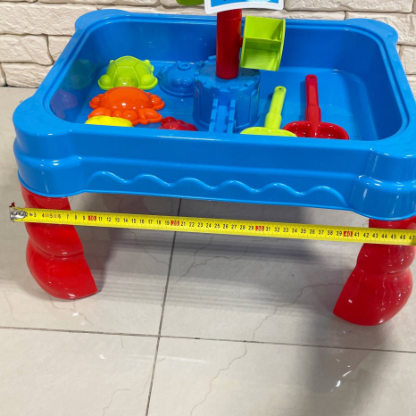 Игровой столик для песка и воды на 24 элемента, арт. 107