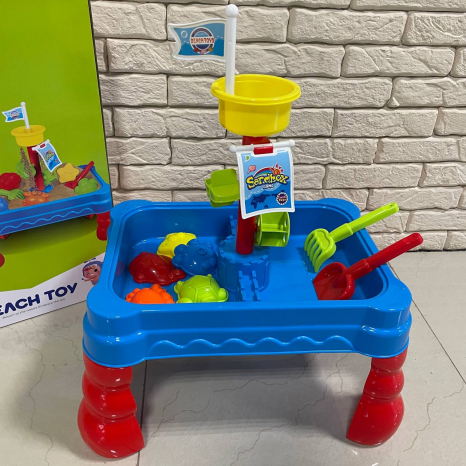 Игровой столик для песка и воды на 24 элемента, арт. 107